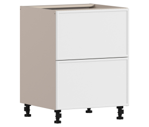 Квадро стол 2 ящ 56х82 см