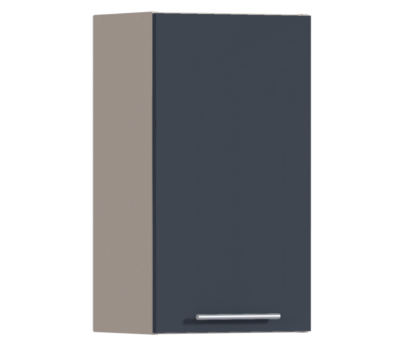 Эстель, Регина РП-40 Полка Песочный/МДФ Графит глянец