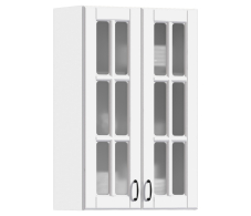 Регина, Регина шкаф навесной со стеклом 2 дв 60х93 см