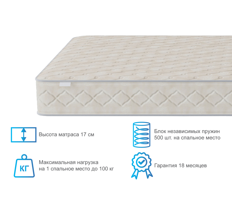 Другие размеры, Матрас Престиж-Монпелье 900*1900   