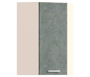 Регина шкаф навесной угловой 1 дв 59х93 см