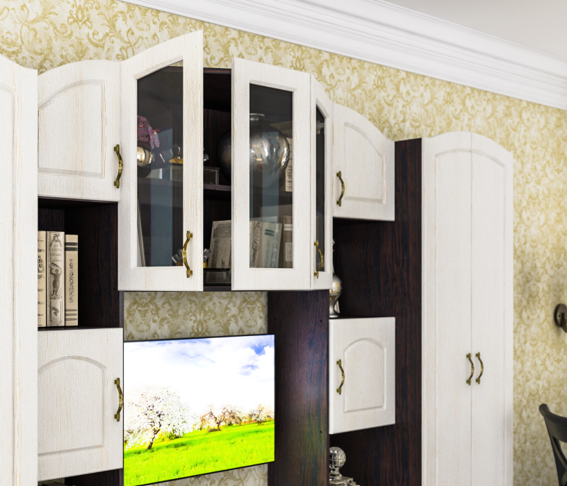 Стенки для гостиной, Стенка Макарена СБ-2719