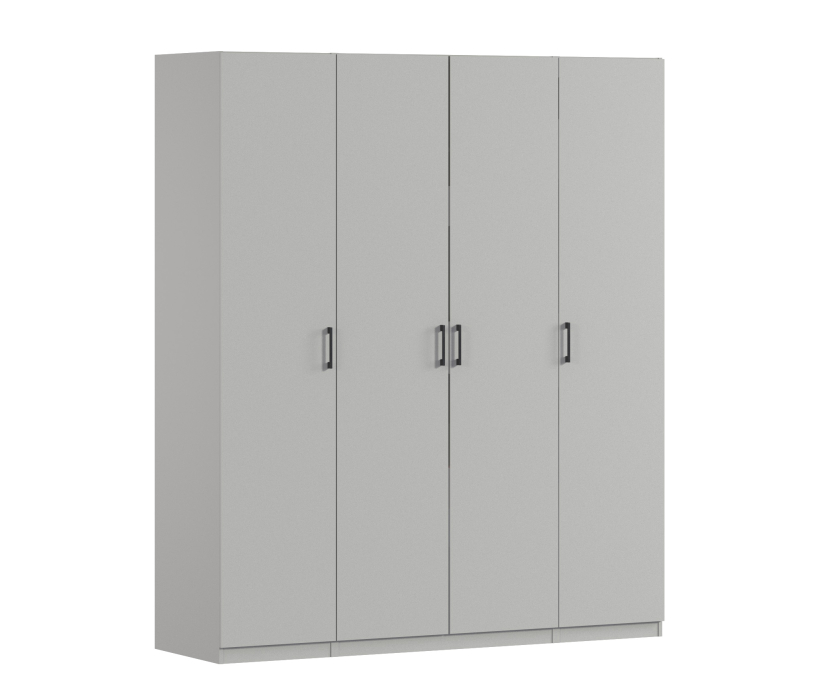 Для одежды, Шкаф четырехдверный Макс 2000 мм, вариант №4 (ЛДСП)
