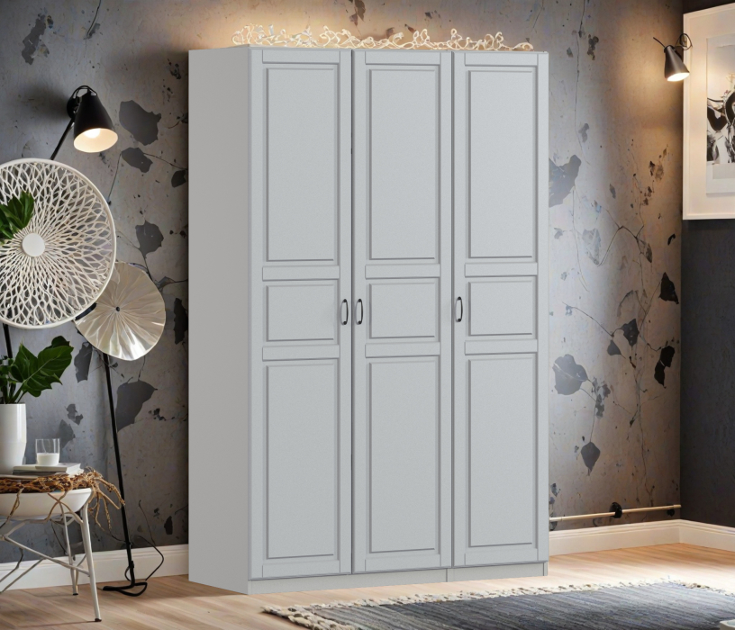 Для одежды, Шкаф трехдверный Макс 1500 мм, вариант №1 (ЛДСП/МДФ)