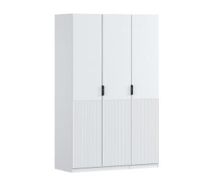 Шкаф трехдверный Макс 1500 мм, вариант №1 (ЛДСП/МДФ)