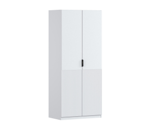 Шкаф двухдверный Макс 1000 мм, вариант №1 (ЛДСП/МДФ)