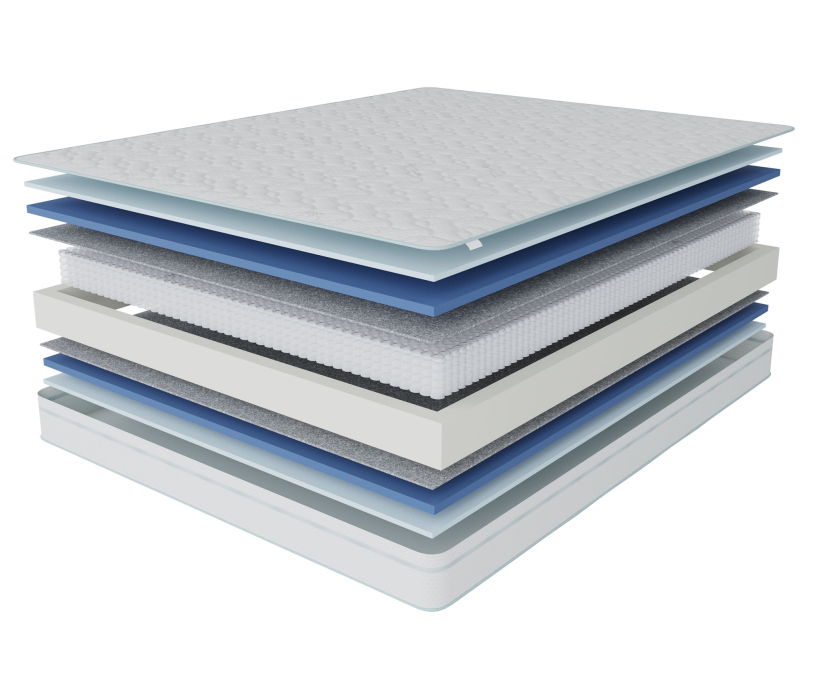 1400 x 2000, Матрас Сити-Мадрид в чехле Cooler 1400х2000