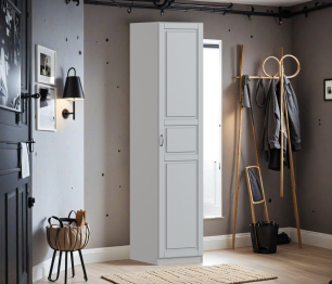 Шкаф однодверный Макс 500 мм, вариант №3 (ЛДСП/МДФ)