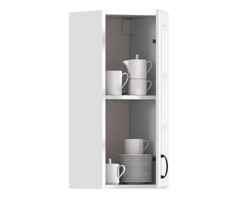 Регина, Регина шкаф навесной со стеклом 1 дв 30х72 см