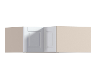 Регина шкаф навесной угловой 2 дв 90х36 см