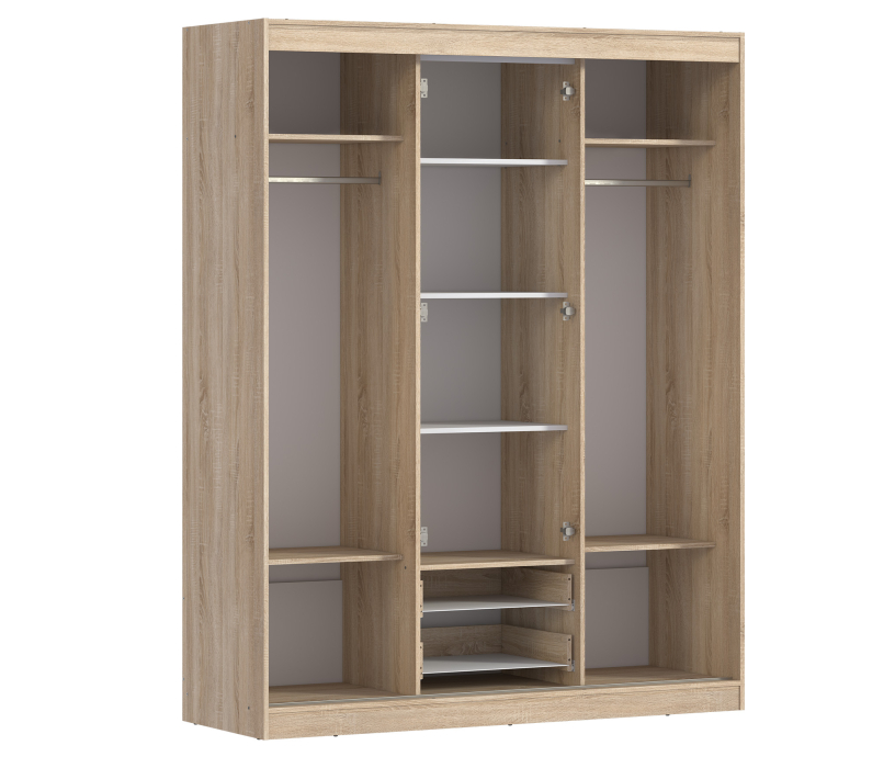 Шкафы-купе, Бася СБ-2746/1 Шкаф-купе 2D