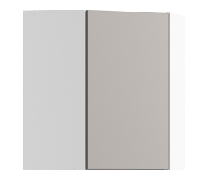 Белла шкаф навесной угловой 1 дв 60х72 см