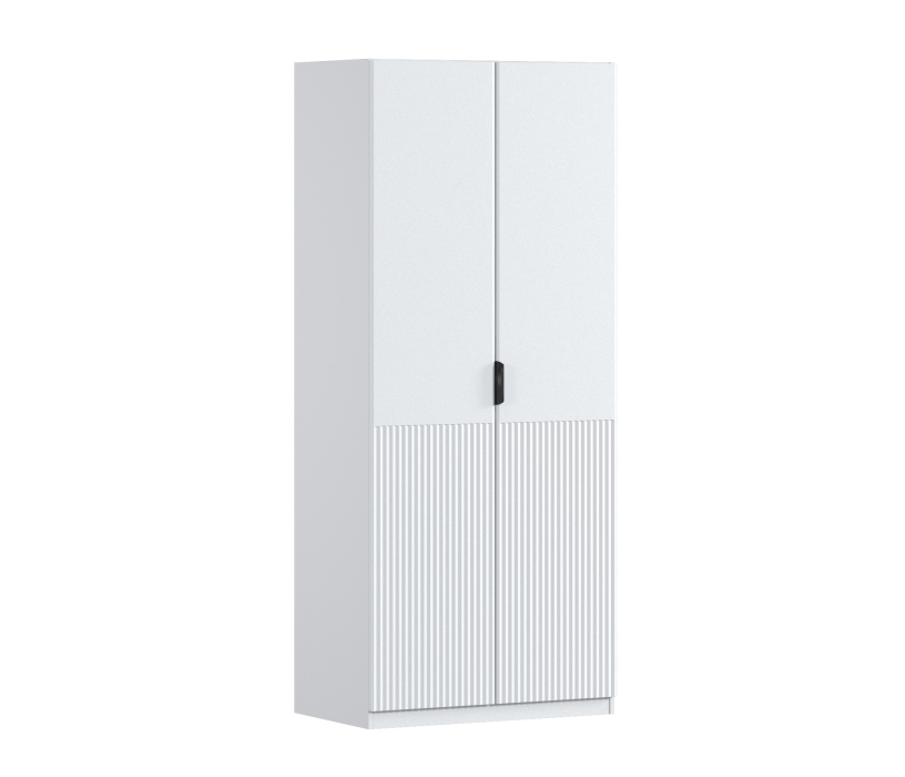 В спальню, Шкаф двухдверный Макс 1000 мм, вариант №5 (ЛДСП/МДФ)