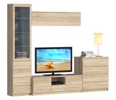 Стенки для гостиной, Гостиная Веста с витриной L-2700 