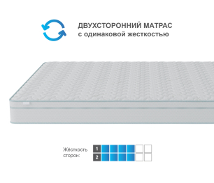 Столлайн / Матрас Сити-Альмерия в чехле Cooler в скрутке 800х2000