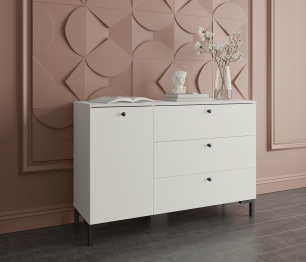 Комод Тренд СБ-3446 3 ящика, 1 дверь