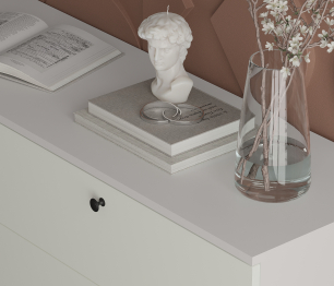 Комод Тренд СБ-3446 3 ящика, 1 дверь