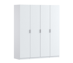 Шкаф четырехдверный Макс 2000 мм, вариант №2 (ЛДСП/МДФ)