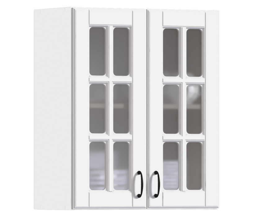 Регина, Регина шкаф навесной со стеклом 2 дв 60х72 см