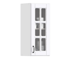 Регина, Регина шкаф навесной со стеклом 1 дв 30х72 см