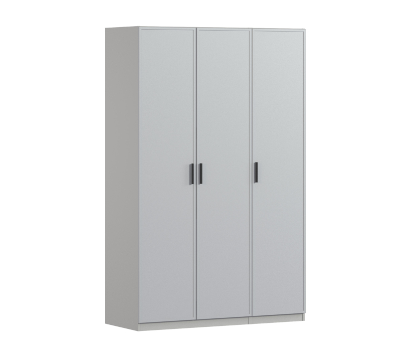 Для одежды, Шкаф трехдверный Макс 1500 мм, вариант №4 (ЛДСП/МДФ)