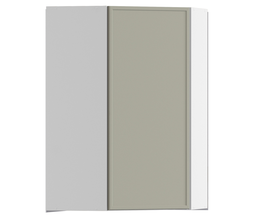 Квадро, Квадро шкаф навесной угловой 1 дв 60х92 см