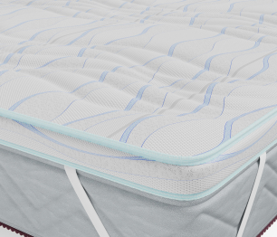 Наматрасник Соник-латекс h 6см в чехле Кулер  800*1900